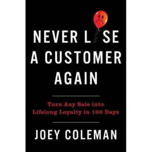 Never Lose a Customer Again Book Cover